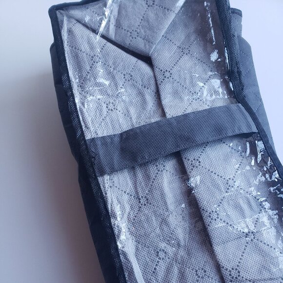 Under-Bed Storage Bags, Foldable Zipper Bags 3 Pack / Grey / NWT Bliss Totes - Picture 2 of 6